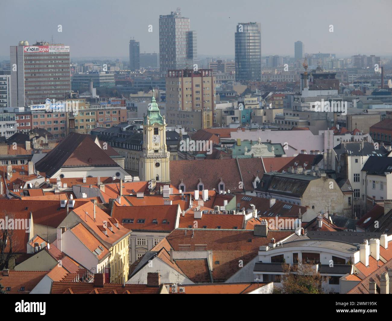 4065565 Bratislava, 2010. Panorama; (add.info.: Bratislava); © Marcello Mencarini. All rights reserved 2024. Stock Photo