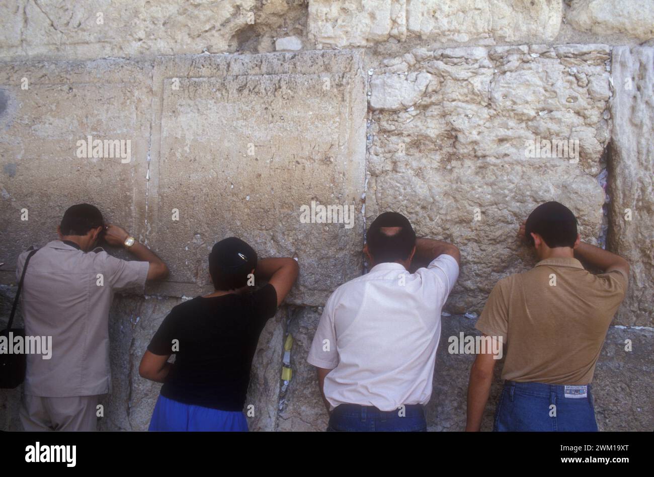 4065890 JERUSALEM, Wailing Wall; (add.info.: JERUSALEM, Wailing Wall  GERUSALEMME, muro del pianto); © Marcello Mencarini. All rights reserved 2024. Stock Photo