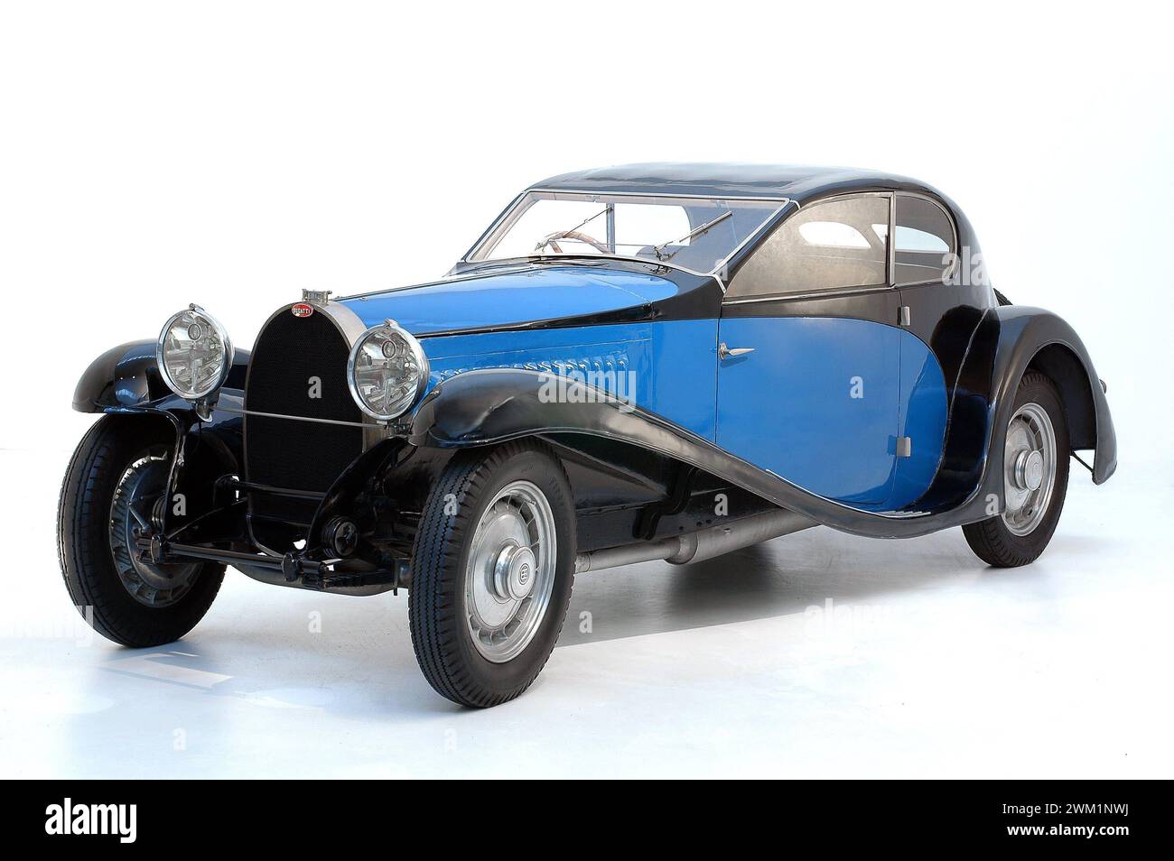 MME4698129 Car Model Bugatti Type 46 Coach Overprofile, 1933; (add.info.: Car Model Bugatti Type 46 Coach Overprofile, 1933); © Marcello Mencarini. All rights reserved 2024. Stock Photo