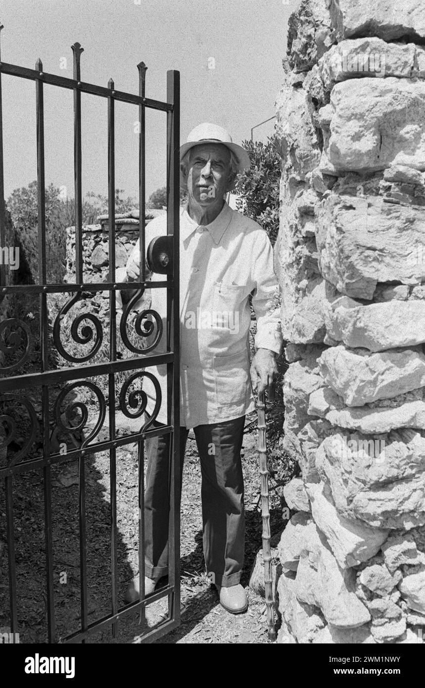 MME4697854 Italian writer MARIO SOLDATI, about 1980/MARIO SOLDATI