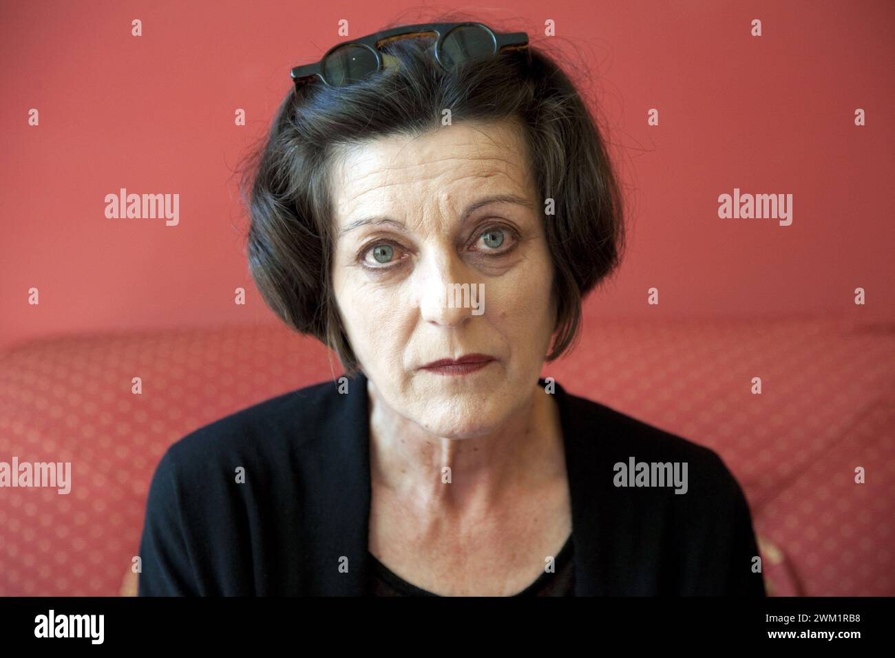 MME4712112 Portrait of writer Herta Muller in June 2010.; (add.info.: Portrait of writer Herta Muller in June 2010.); © Marcello Mencarini. All rights reserved 2024. Stock Photo