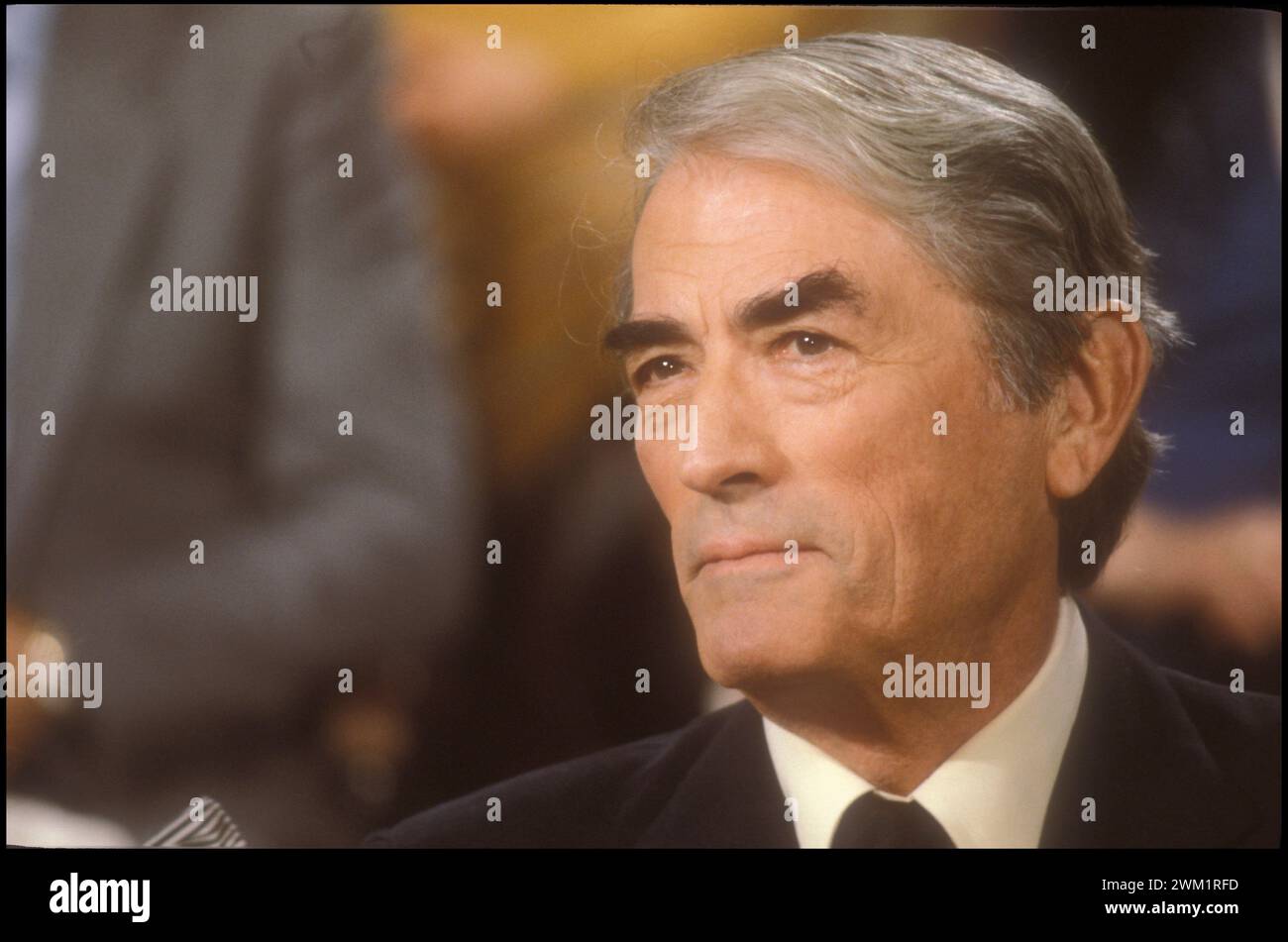 MME4713094 Actor GREGORY PECK, 1983/GREGORY PECK, attore, 1983; (add.info.: Actor GREGORY PECK, 1983/GREGORY PECK, attore, 1983); © Marcello Mencarini. All rights reserved 2024. Stock Photo