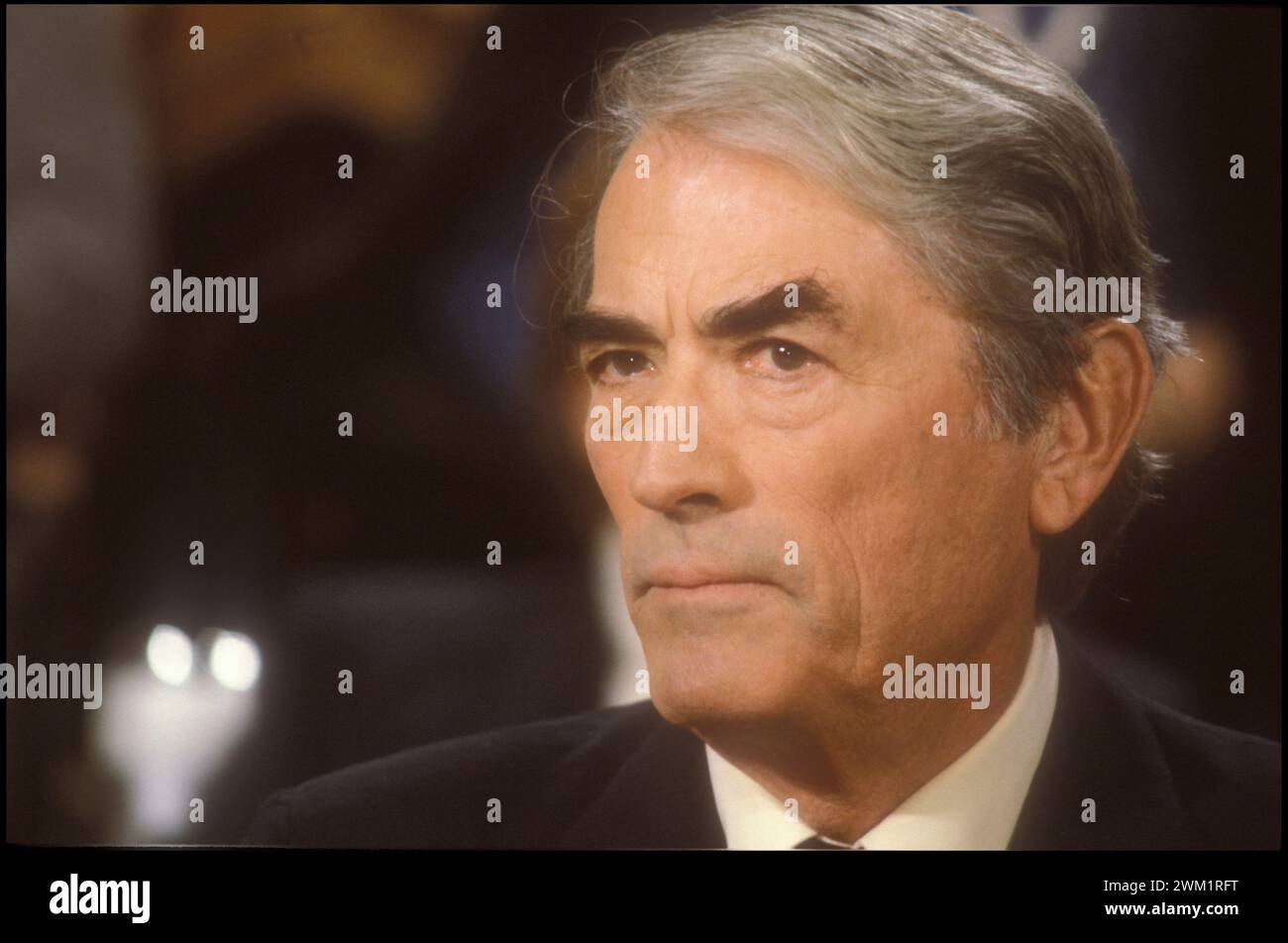MME4713035 Actor GREGORY PECK, 1983/GREGORY PECK, attore, 1983; (add.info.: Actor GREGORY PECK, 1983/GREGORY PECK, attore, 1983); © Marcello Mencarini. All rights reserved 2024. Stock Photo