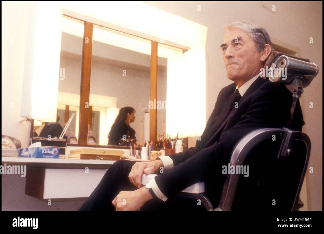 MME4713053 Actor GREGORY PECK, 1983/GREGORY PECK, attore, 1983; (add.info.: Actor GREGORY PECK, 1983/GREGORY PECK, attore, 1983); © Marcello Mencarini. All rights reserved 2024. Stock Photo