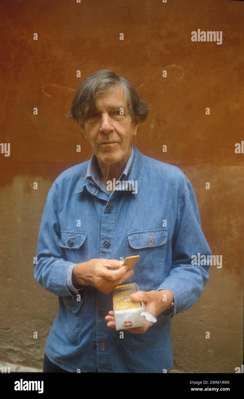 MME4715219 Music composer JOHN CAGE, Venice 1982; (add.info.: Music composer JOHN CAGE, Venice 1982); © Marcello Mencarini. All rights reserved 2024. Stock Photo