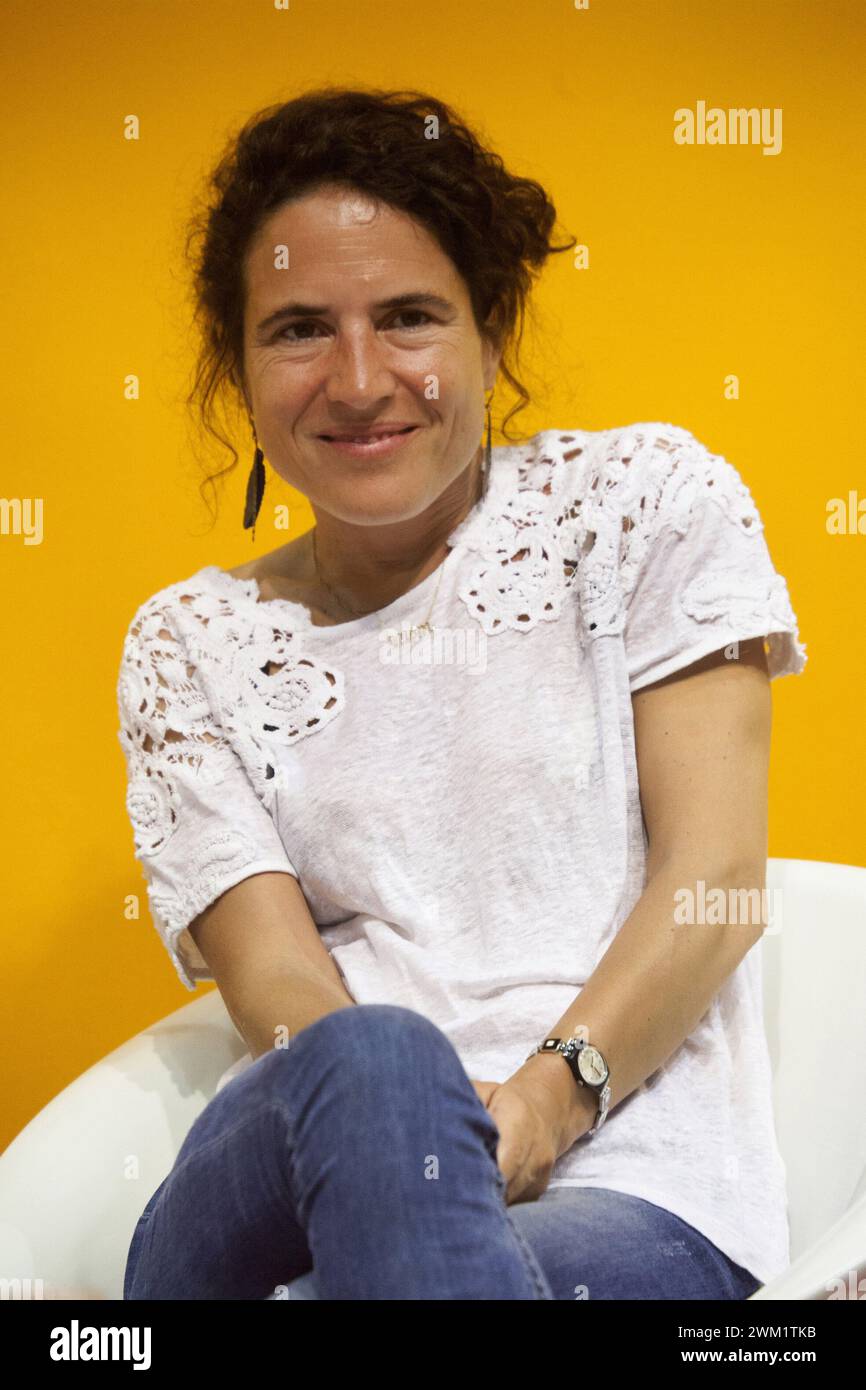 MME4724775 May 2015. French writer Mazarine Pingeot/Torino, 2015.; (add.info.: May 2015. French writer Mazarine Pingeot/Torino, 2015.); © Marcello Mencarini. All rights reserved 2024. Stock Photo