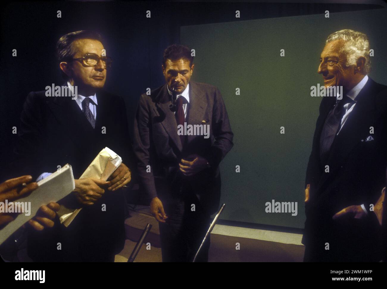 MME4732755 Rome, 1979. Italian politician Giulio Andreotti, trade ...