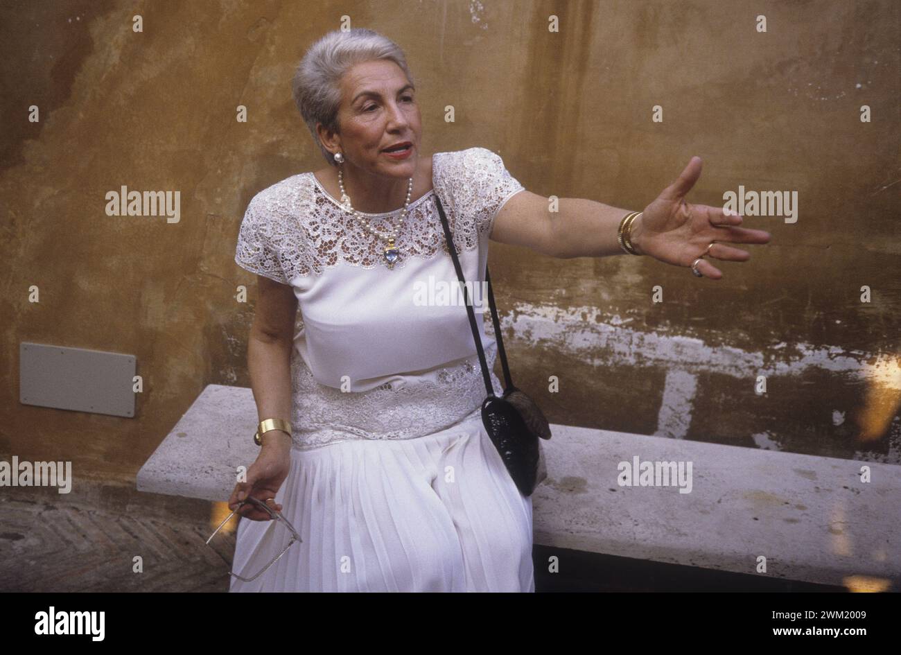 MME4751483 Maria Pia Fanfani, President of the Italian Red Cross women