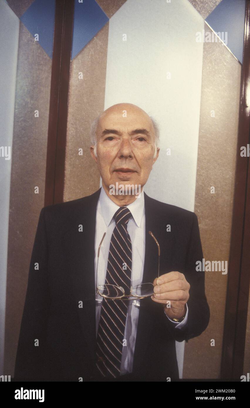 MME4753627 Rome, about 1988. Italian biologist renato Dulbecco, Nobel ...