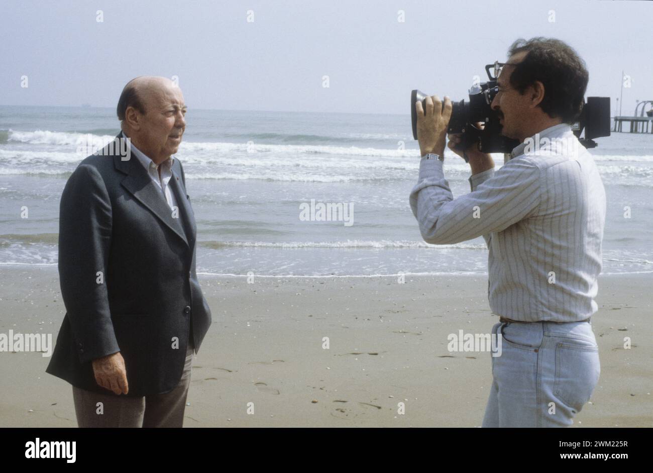 MME4764566 Venice Film Festival, about 1982. French director Marcel ...