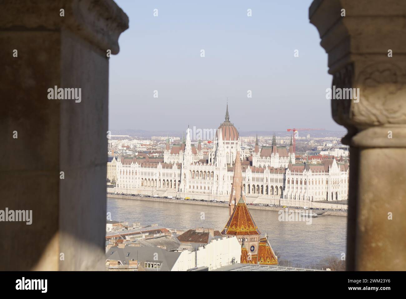 Beautiful budapest seen from all sides Stock Photo