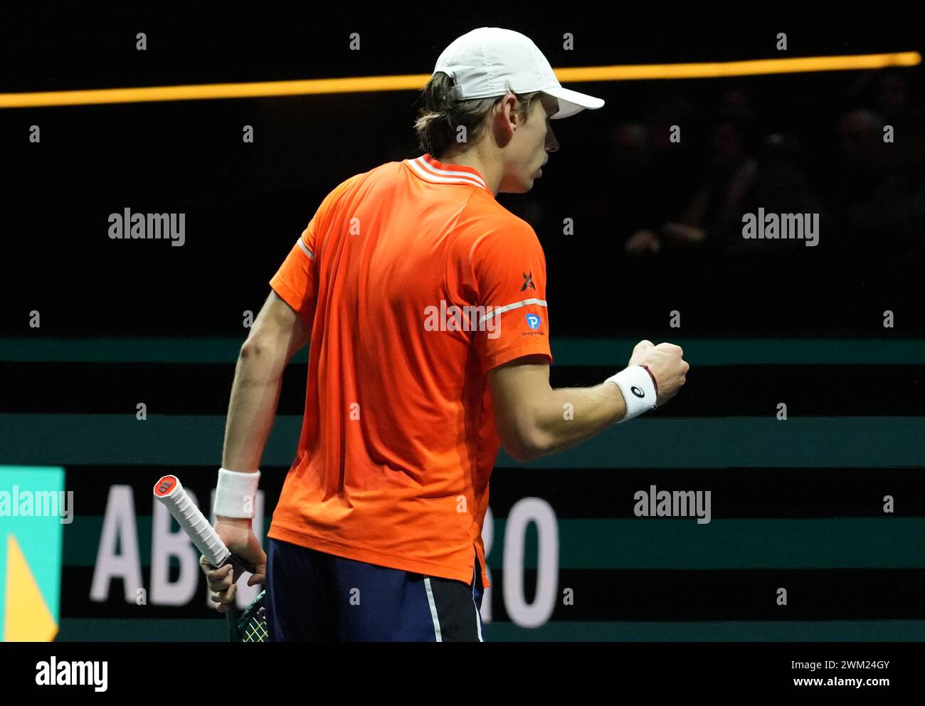 Alex de Minaur of Australia 1/4 FINALE during the ABN Amro Open 2024