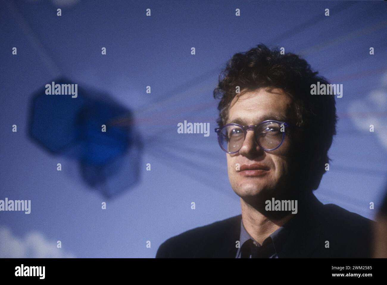 MME4779840 Rome, about 1990 German director Wim Wenders/Roma, 1990 circa.; (add.info.: Rome, about 1990 German director Wim Wenders/Roma, 1990 circa.); © Marcello Mencarini. All rights reserved 2024. Stock Photo