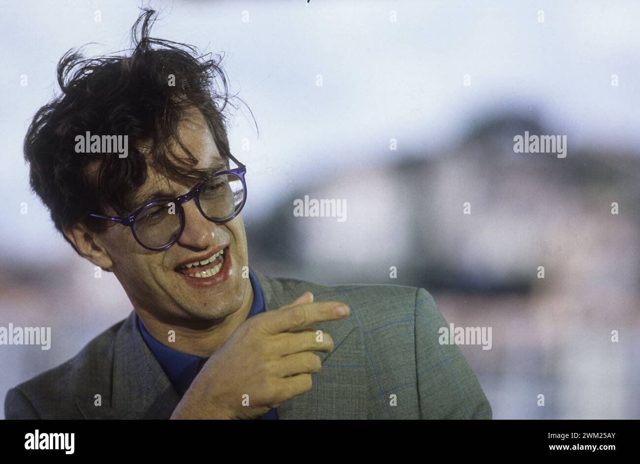 MME4779891 Rome, about 1990 German director Wim Wenders/Roma, 1990 circa.; (add.info.: Rome, about 1990 German director Wim Wenders/Roma, 1990 circa.); © Marcello Mencarini. All rights reserved 2024. Stock Photo