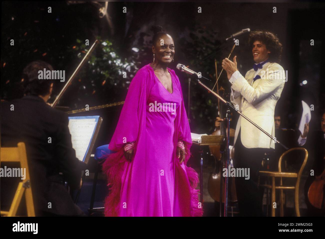 MME4781621 Positano (Salerno), 1987. American opera singer Shirley