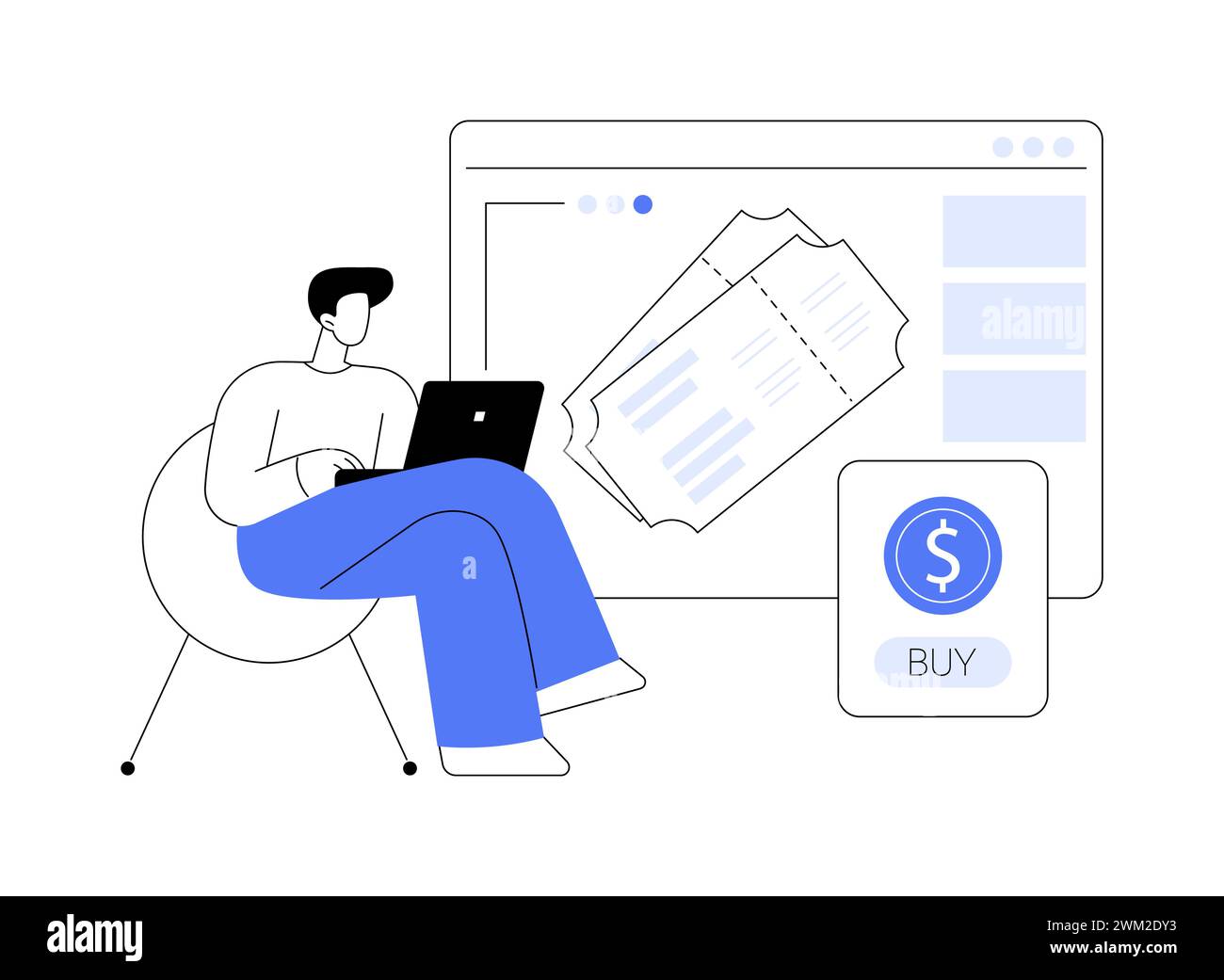 buying-tickets-in-advance-isolated-cartoon-vector-illustrations-stock