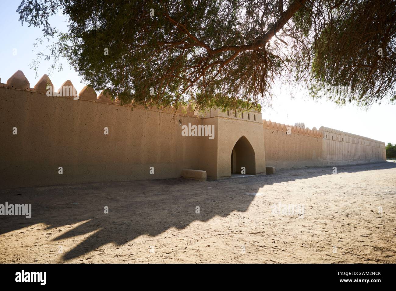 Al Jahili Fort, Al Ain, Abu Dhabi, UAE Stock Photo