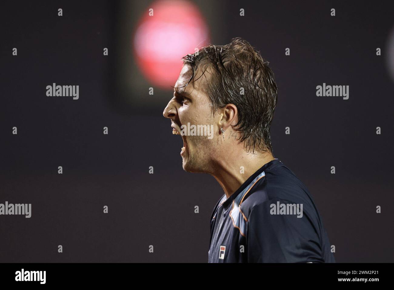 22nd February 2024 Jockey Club, Brasileiro, Brazil Rio Open Tennis