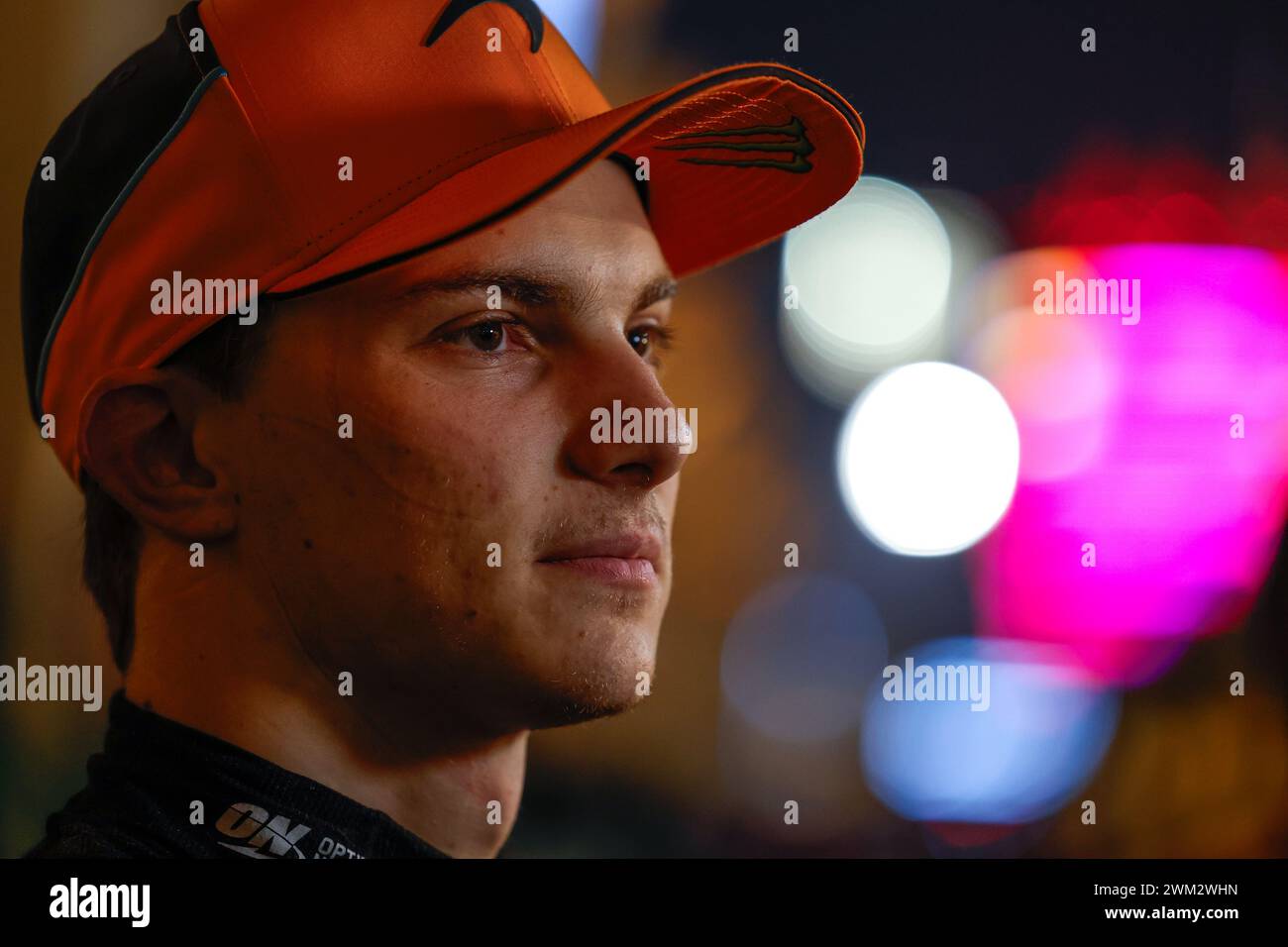 PIASTRI Oscar (aus), McLaren F1 Team MCL38, portrait during the Formula 1 Aramco preseason