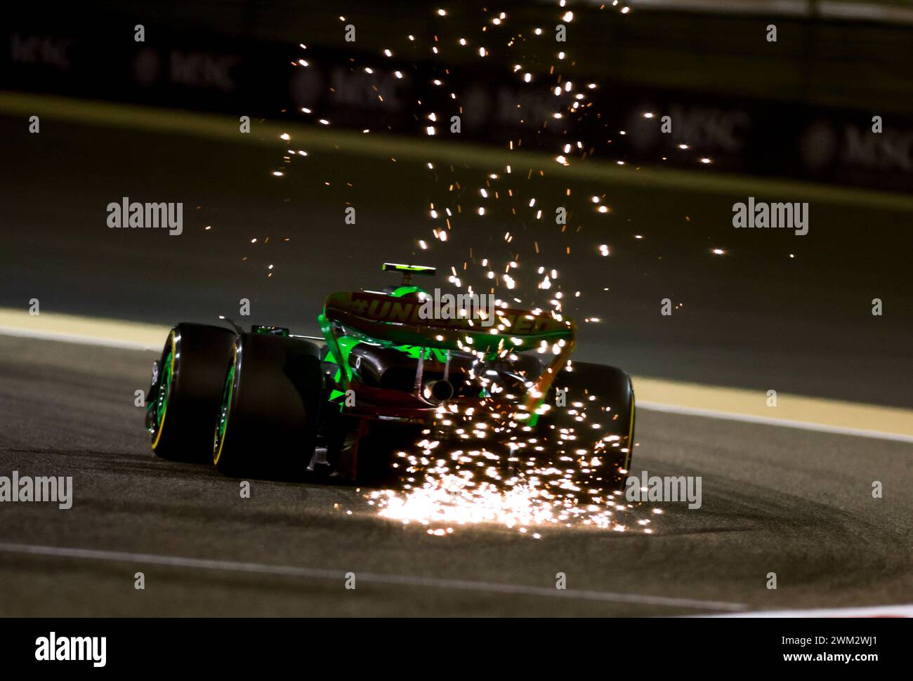 24 ZHOU Guanyu (chi), Stake F1 Team Kick Sauber C44, action during the Formula 1 Aramco pre