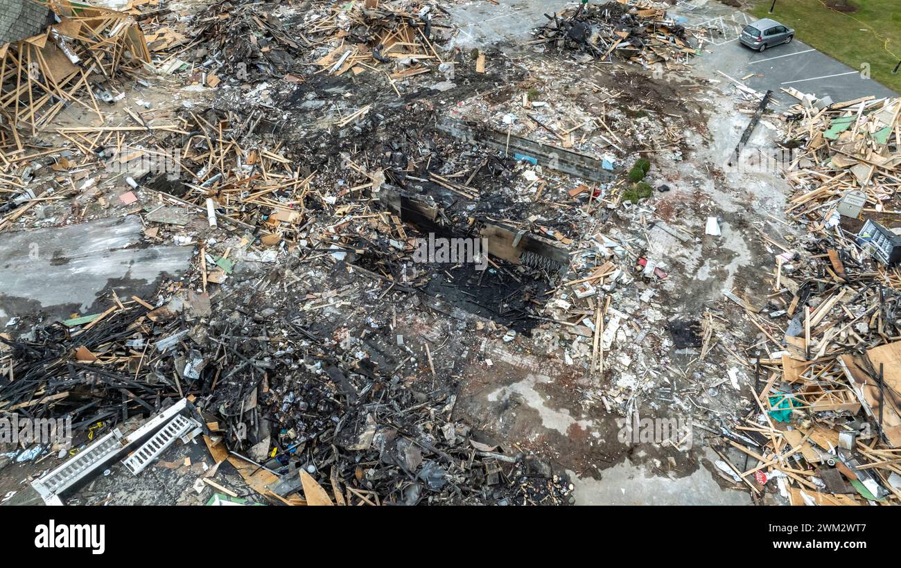 Devastated Building Incident amidst hi-res stock photography and images - Alamy