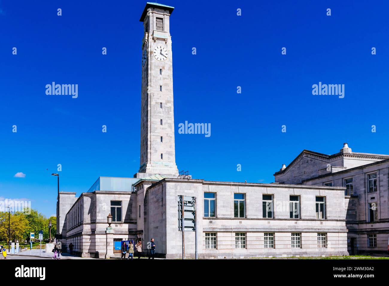 The SeaCity Museum. The museum contains two permanent exhibitions, one dedicated to Southampton's connection with RMS Titanic, and the other to the ci Stock Photo