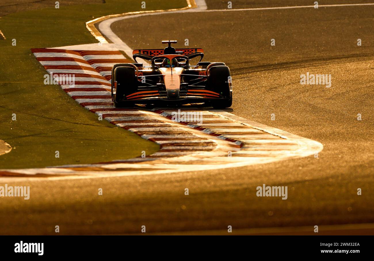 Sakhir, Bahrain. 22nd Feb, 2025. F1 Preseason Testing in Bahrain at