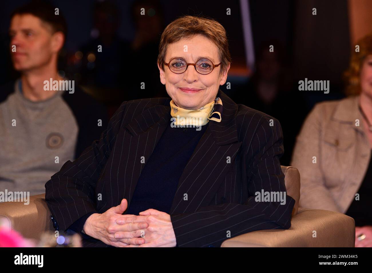 Katharina Thalbach bei der NDR Talk Show am 23.02.2024 in Hamburg Stock Photo