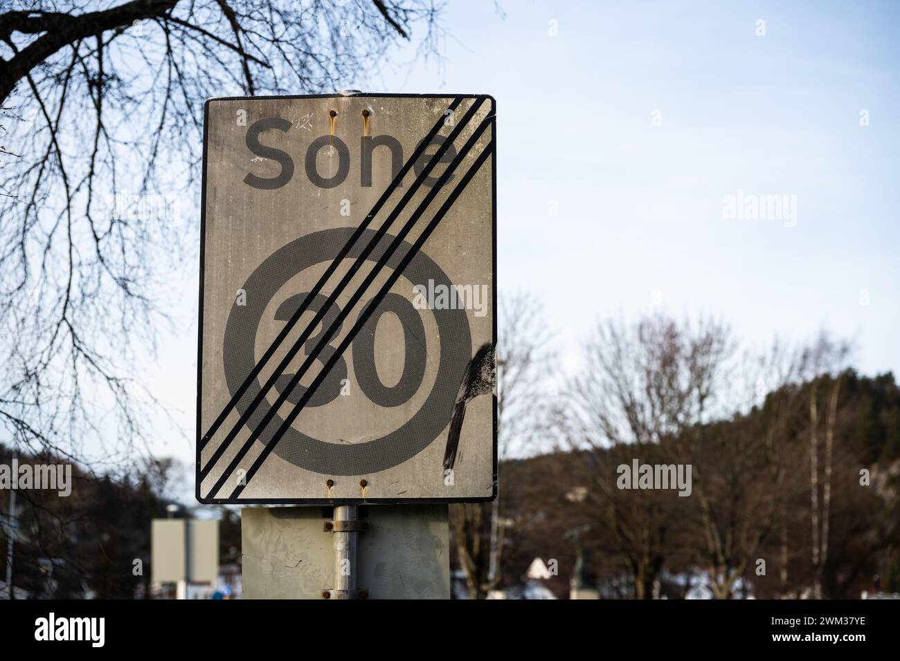 Maximum Speed Limit 40 MPH Road Safety Warning Aluminum
