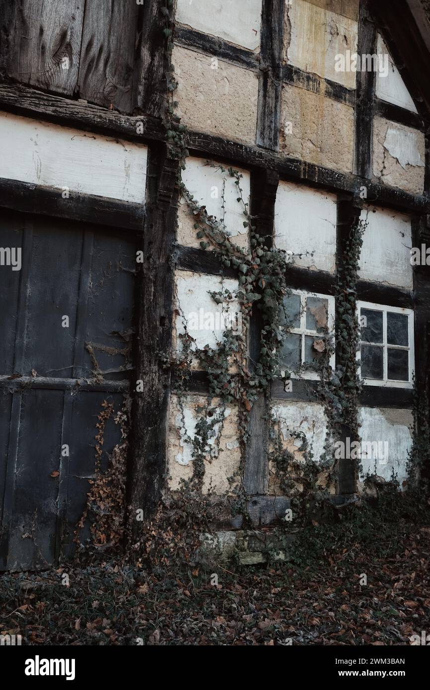 Background half timbered house hi-res stock photography and images - Alamy