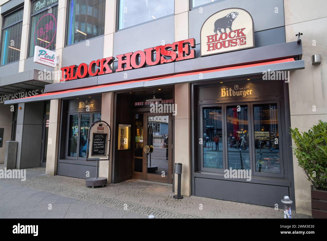 Restaurant Block House, Friedrichstraße, Mitte, Berlin, Deutschland