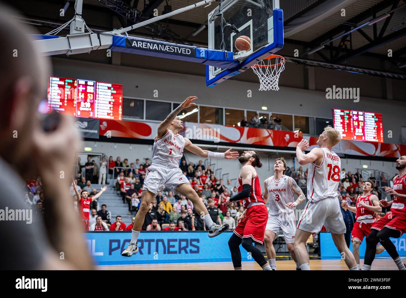 Denmark was host to a national game. Between Denmark and in