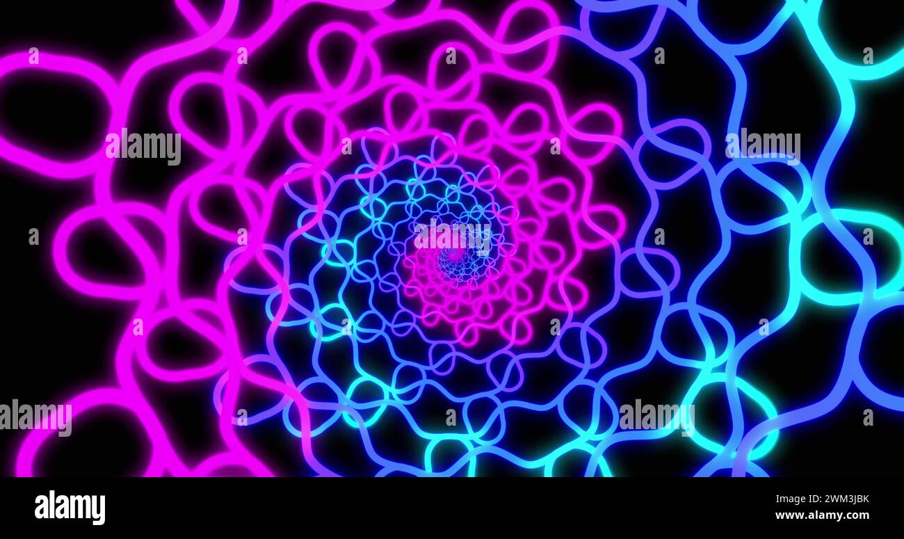 Animation glowing game over text hi-res stock photography and images ...