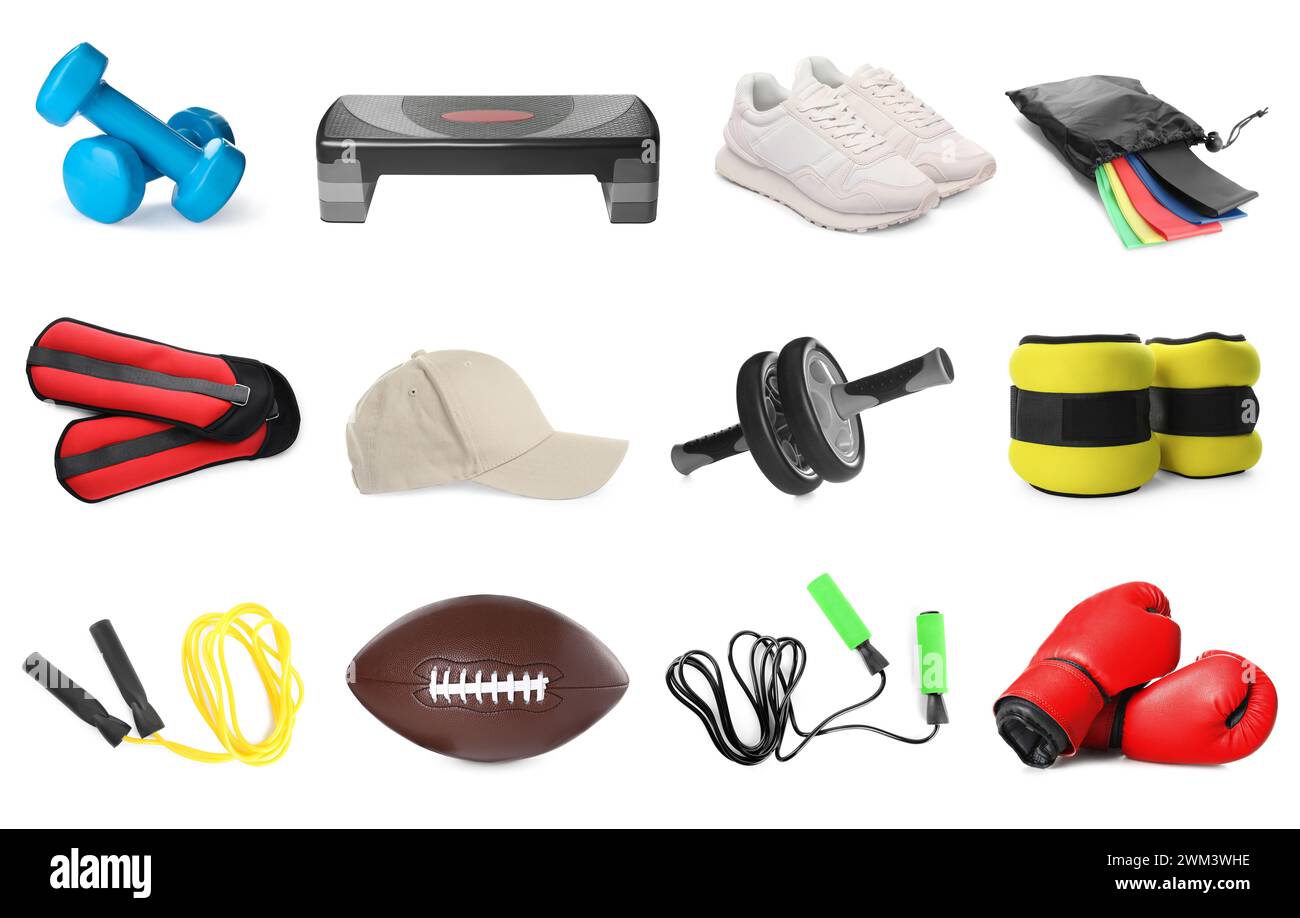 Equipment In Rugby Rugby ball set collection hi-res stock photography and images - Alamy