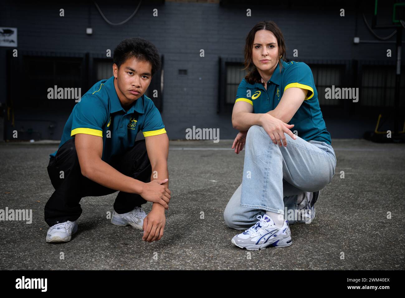Australian breakers Jeff Dunne aka “JAttack” and Rachael Gunn aka