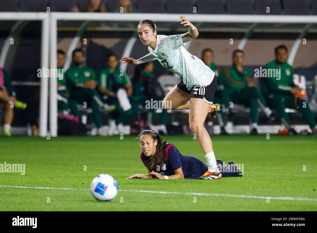 Los Angeles, California, USA. 23rd Feb, 2024. Mexico's DIANA ORDOÃ‘EZ ...