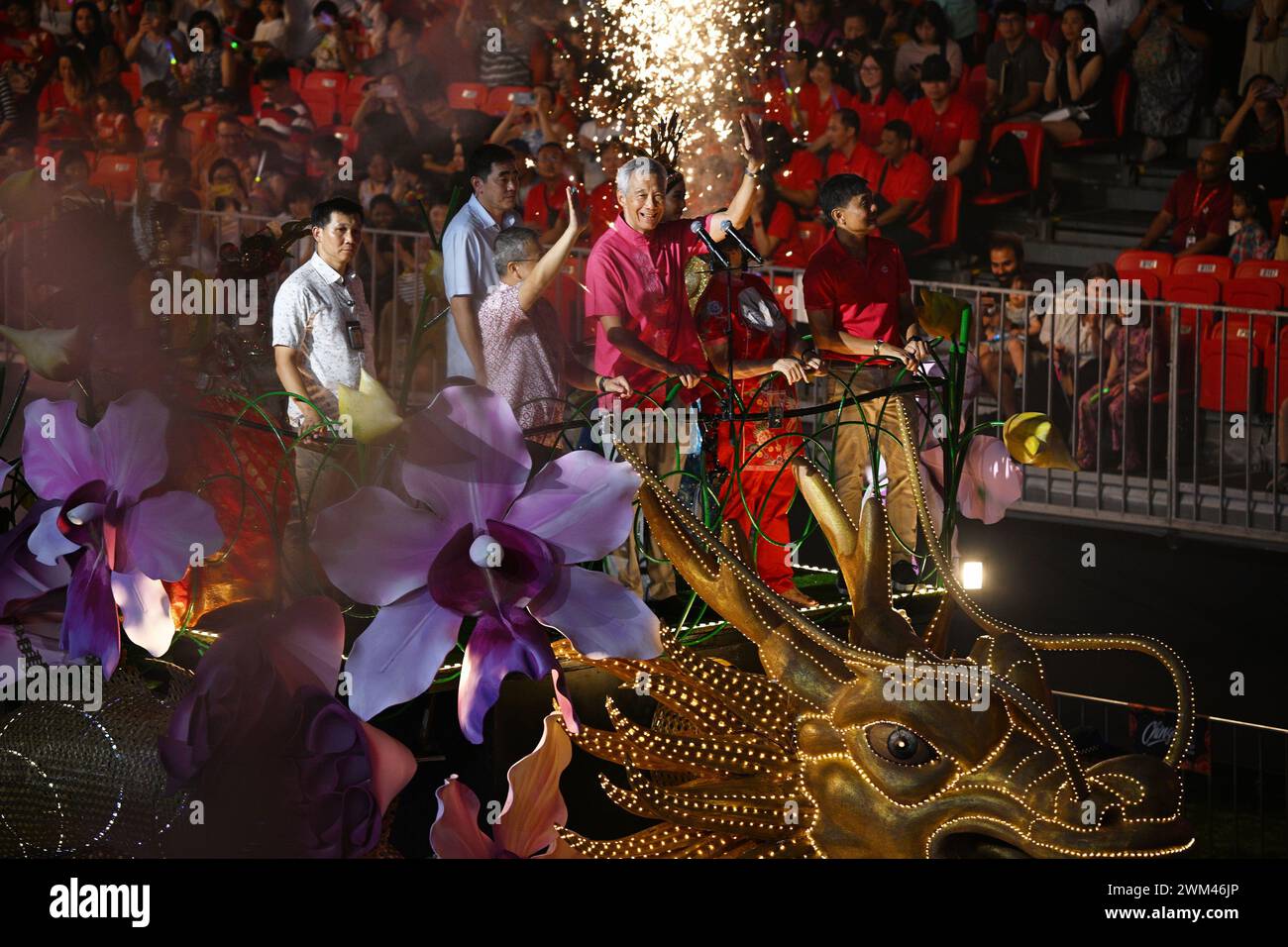 Singapore. 23rd Feb, 2024. Singaporean Prime Minister Lee Hsien Loong