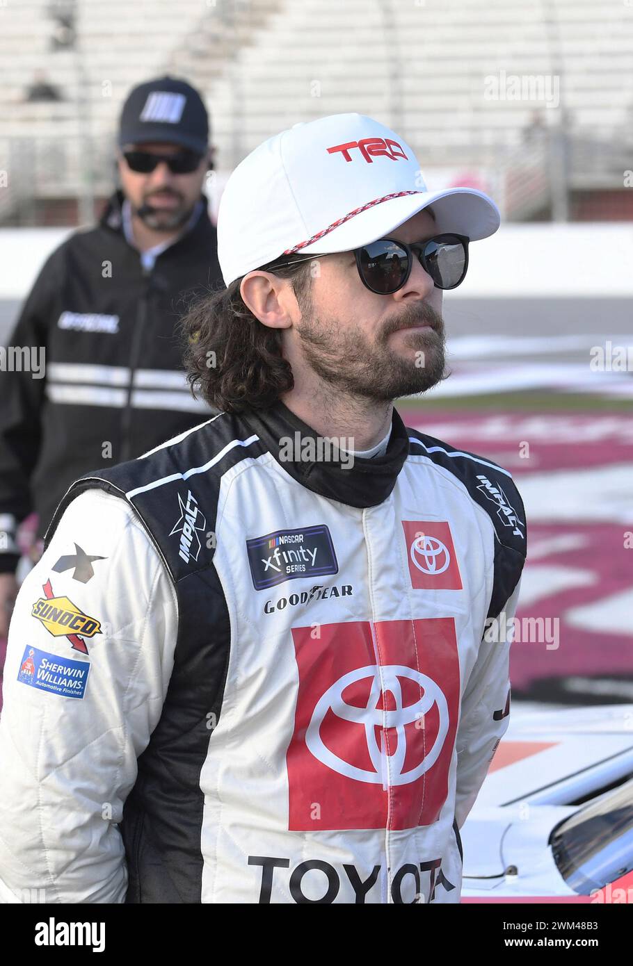 ATLANTA, GA - FEBRUARY 23: Ryan Truex (#19 Joe Gibbs Racing Toyota ...