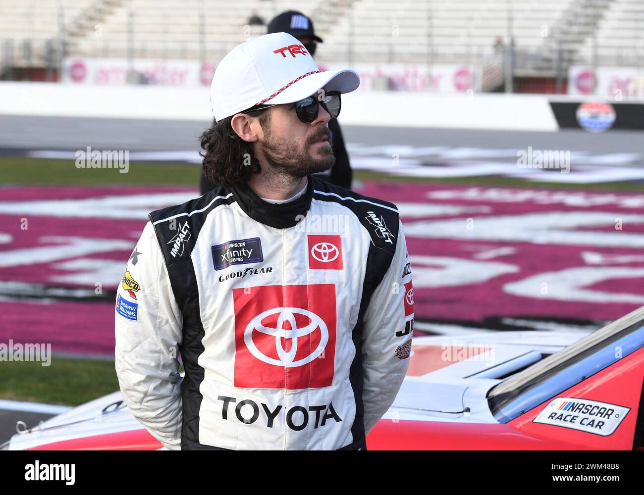 ATLANTA, GA - FEBRUARY 23: Ryan Truex (#19 Joe Gibbs Racing Toyota ...
