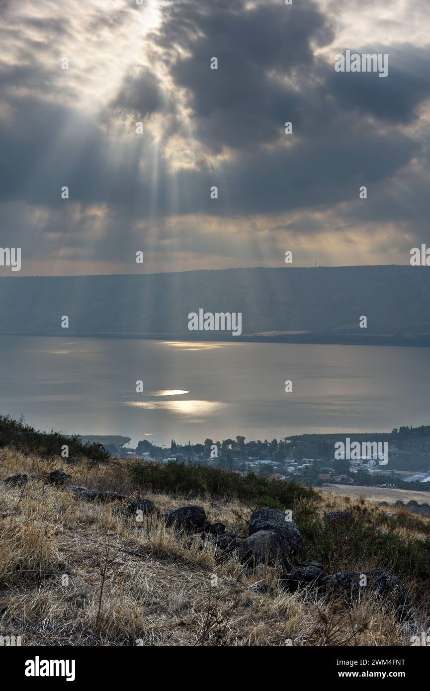 Sea of galilee israel sunrise hi-res stock photography and images - Alamy