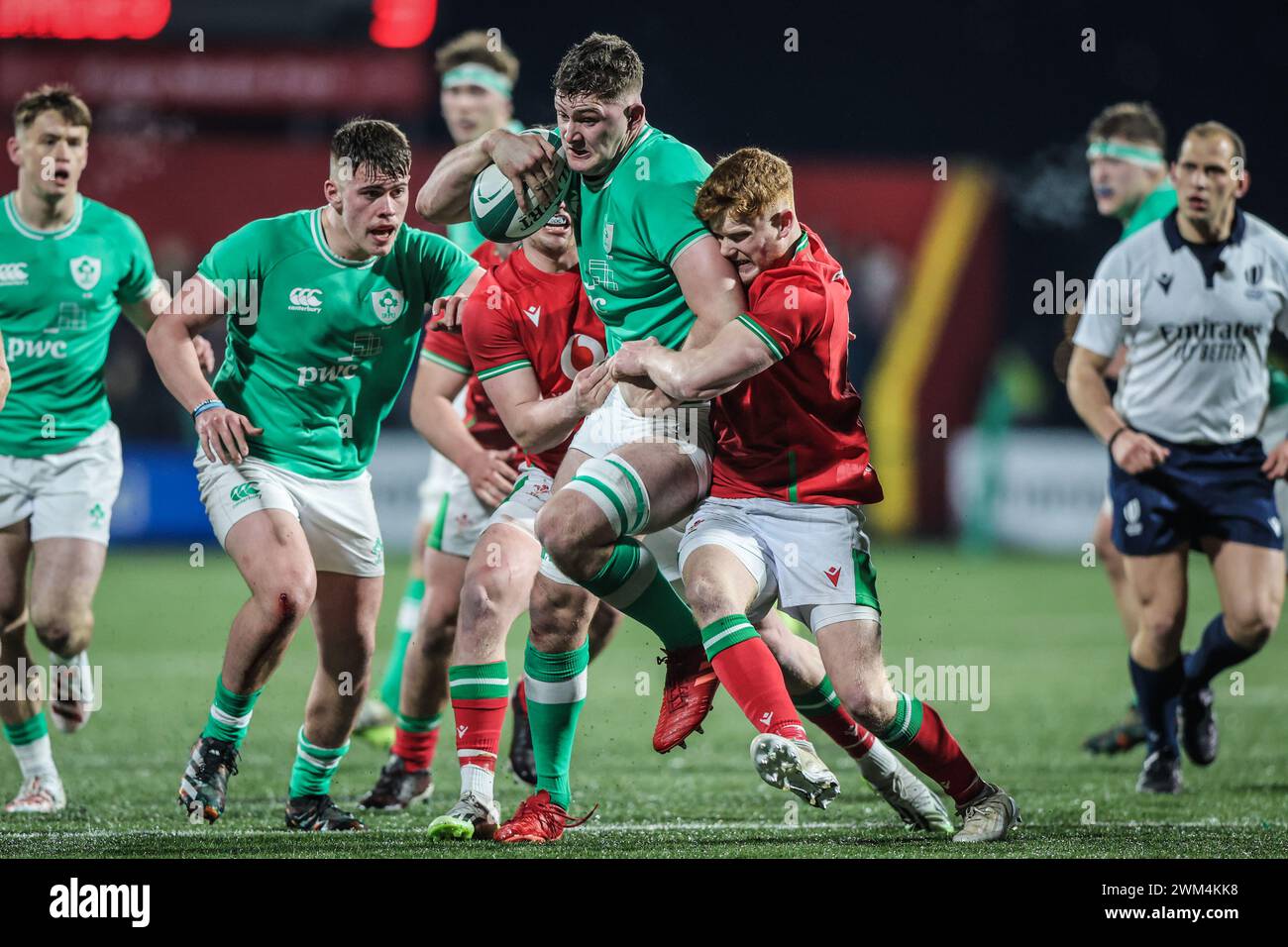 February 23rd, 2024, Virgin Media Park, Cork, Ireland Evan O’Connell