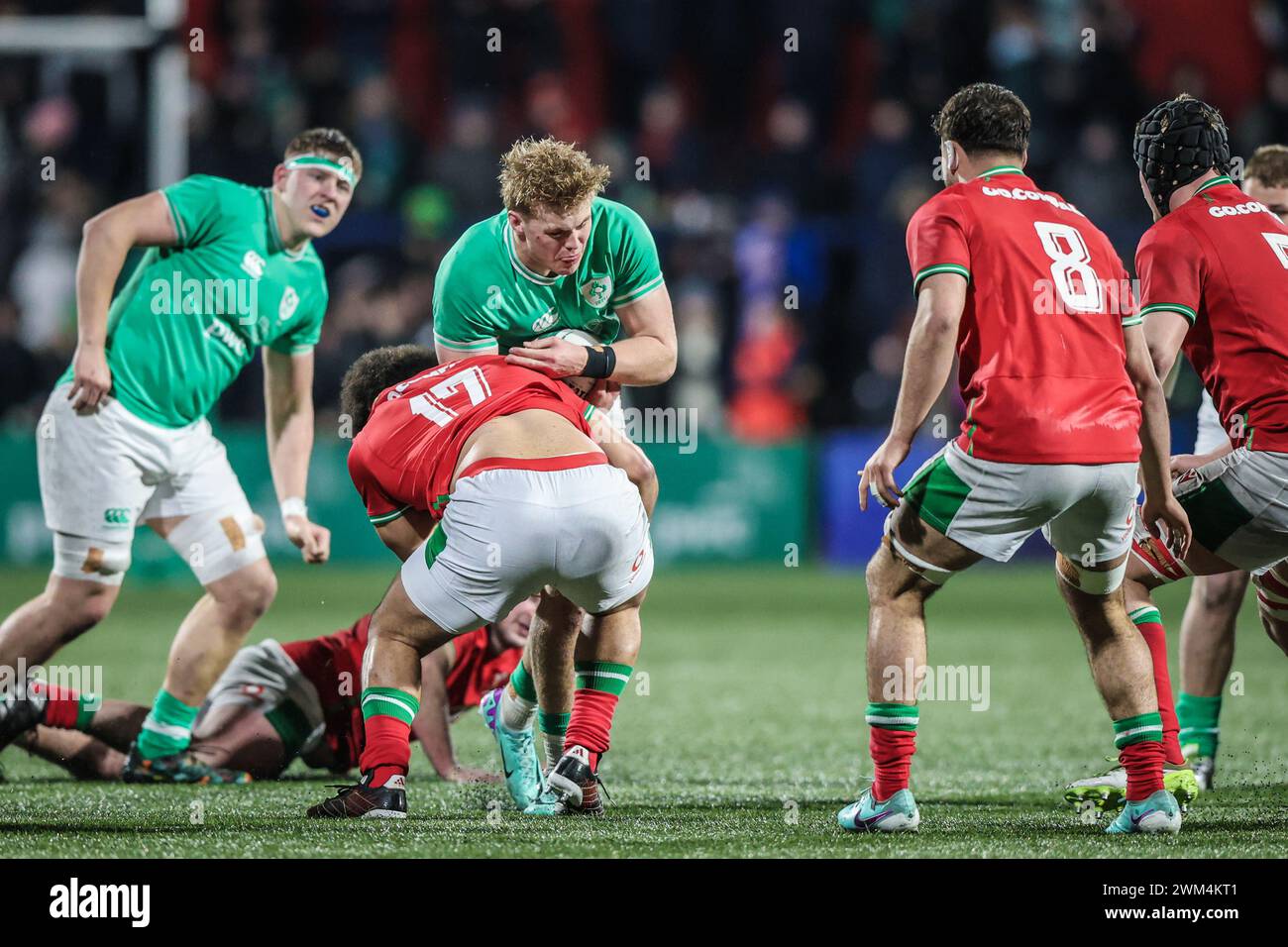 February 23rd, 2024, Virgin Media Park, Cork, Ireland Hugh Gavin of