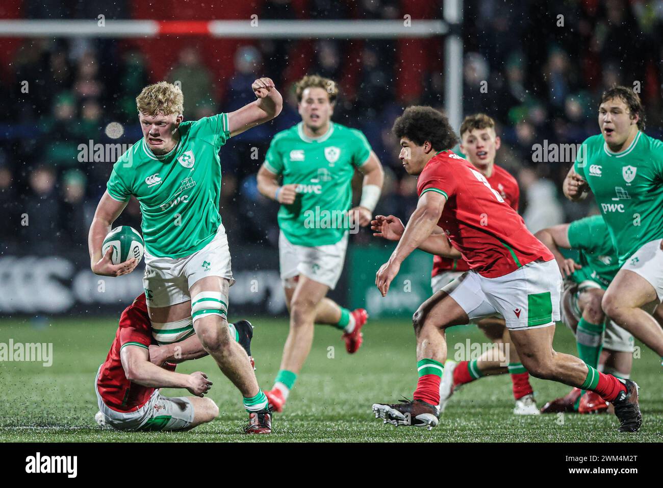 February 23rd, 2024, Virgin Media Park, Cork, Ireland Under 20 Six