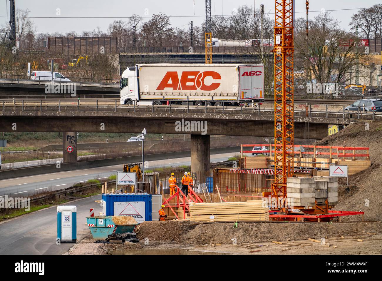 Duisburg-Kaiserberg interchange, complete reconstruction and new ...