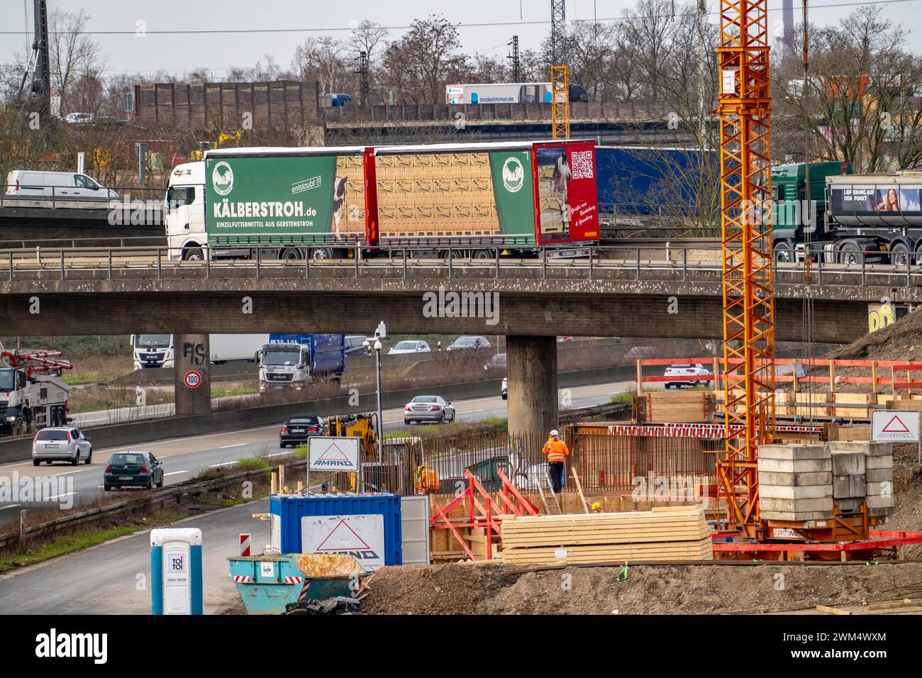 Duisburg-Kaiserberg interchange, complete reconstruction and new ...