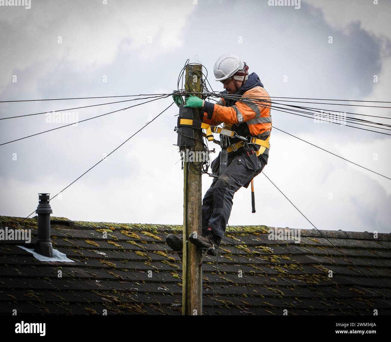 Archaic communication lines hi-res stock photography and images - Alamy