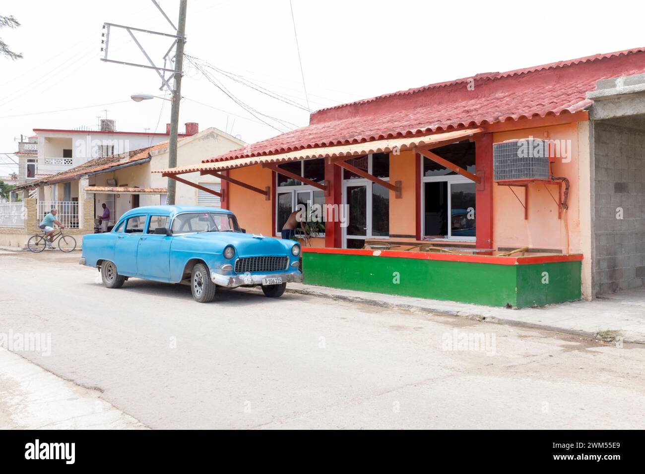 The 'Infotur' on Cojimar's Malecon is a point of sale for drinks, ice cream and cigarettes in convertible currency. Stock Photo