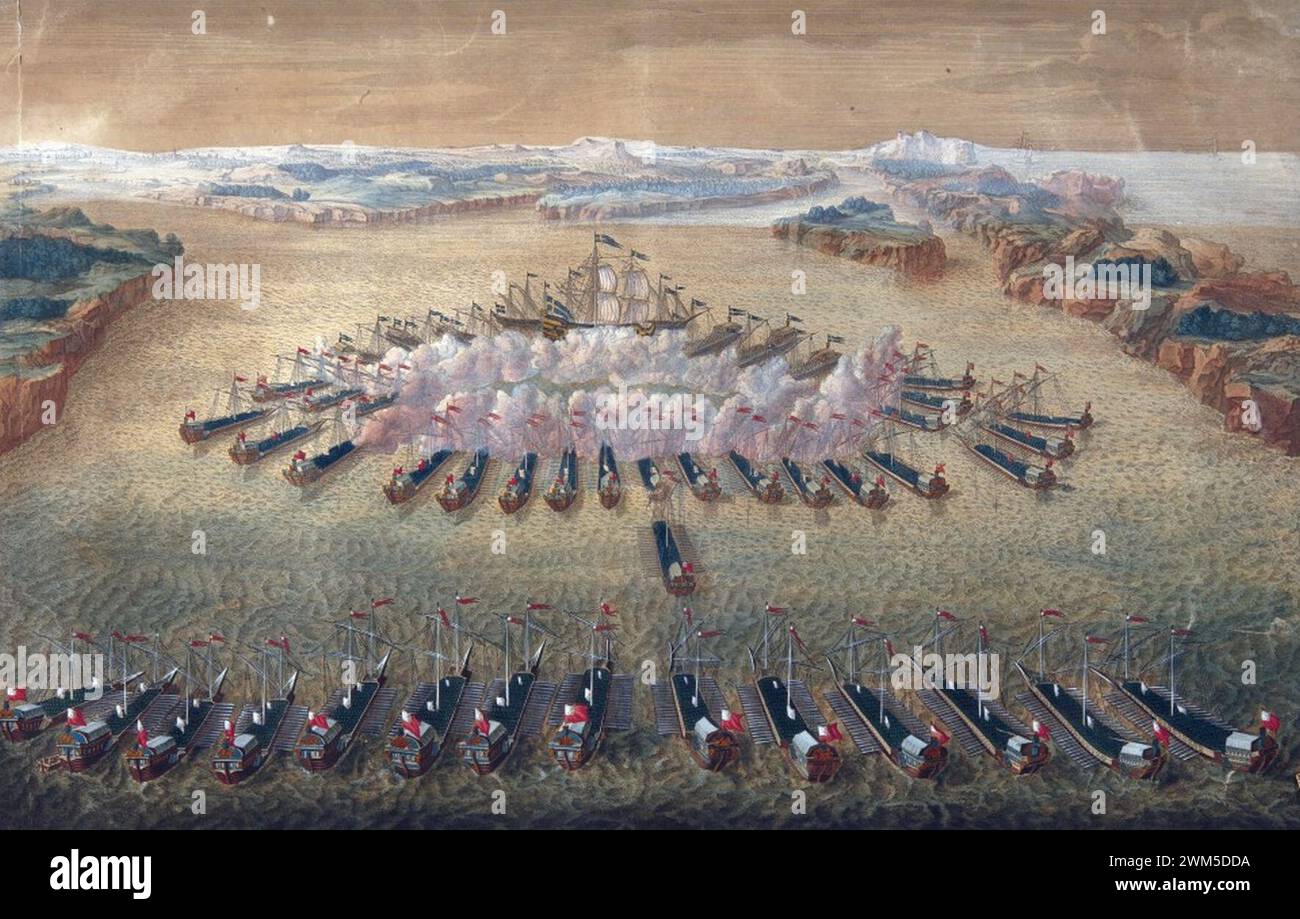 Battle of GangutBakua Stock Photo Alamy