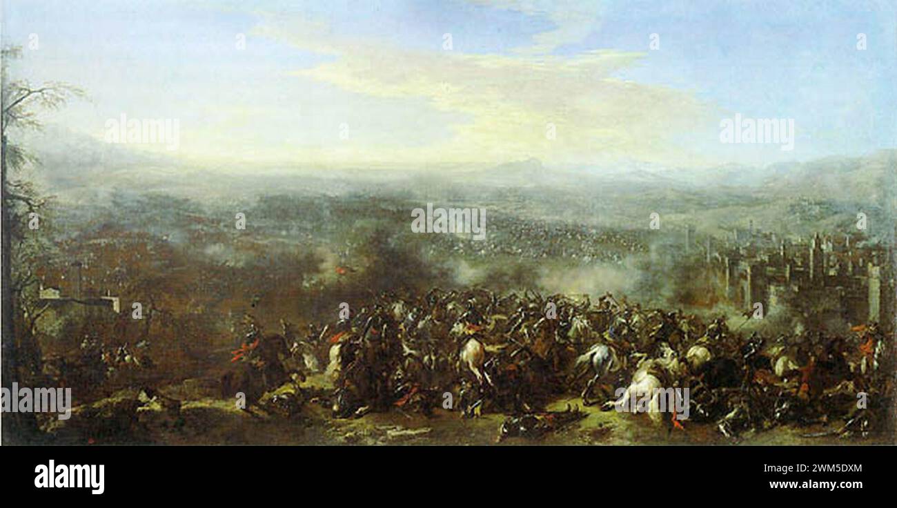 Battle of Nordlingen in 1634 by Jacques Courtois Stock Photo Alamy