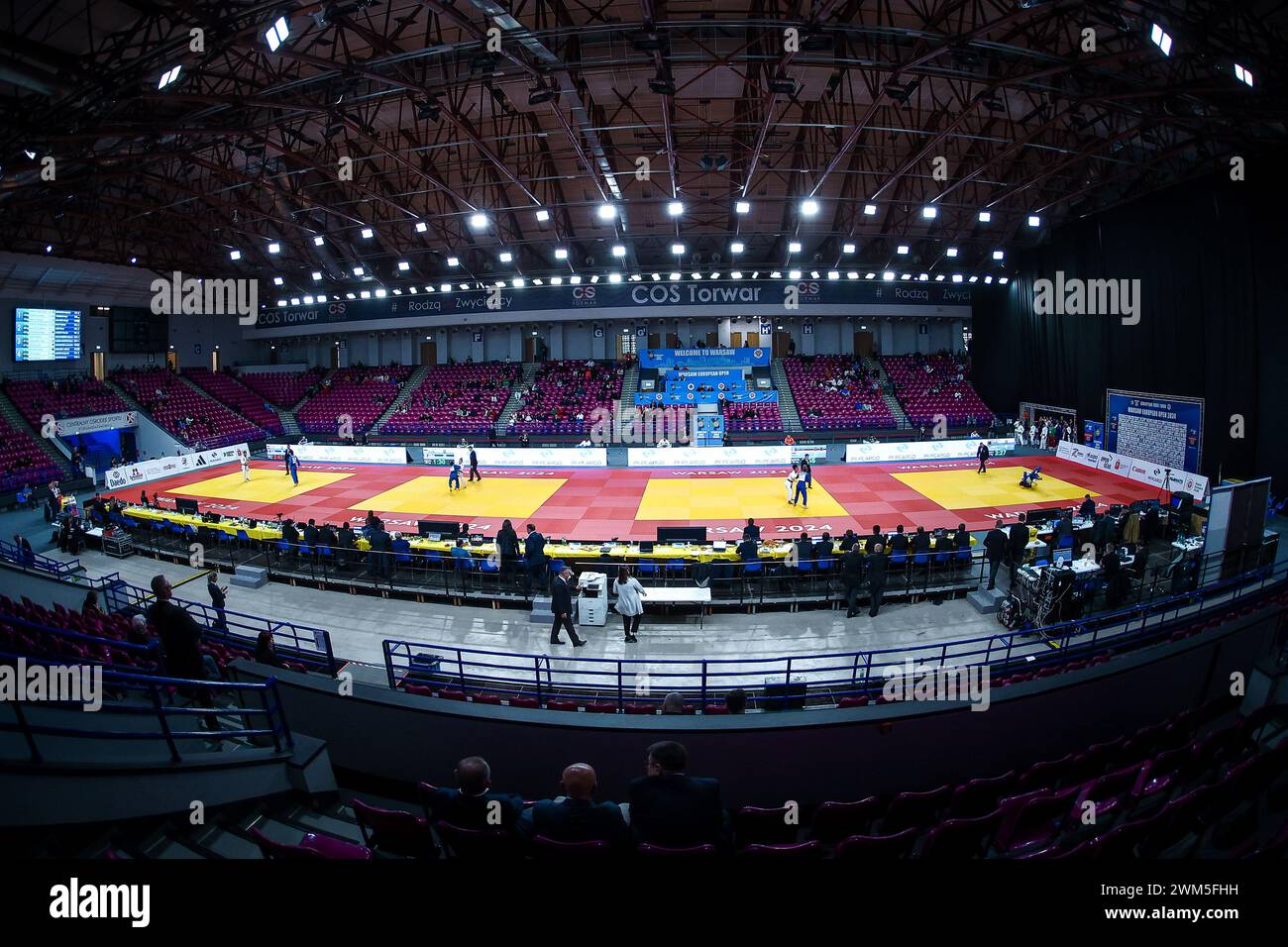 24.02.2024 Warszawa Judo Warsaw European Open 2024 N/z hala COS Torwar w Warszawie podczas